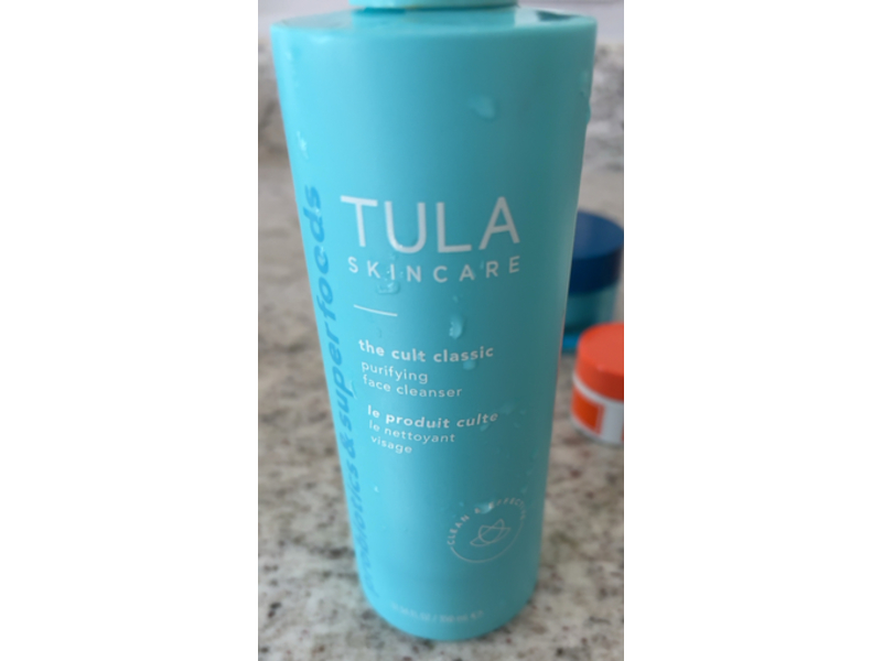 Tula Skin Care The Cult Classic Purifying Face Cleanser, 12.34 fl oz/350 mL