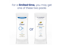 Dove Aluminum Free Deodorant, Sensitive, 2.6 oz/74 g, Pack Of 3 - thumbnail 2