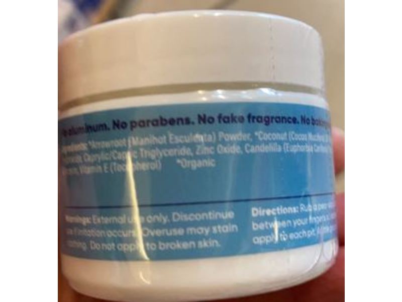 Pretty Frank Natural Deodorant, Unscented, 2 oz/56 g