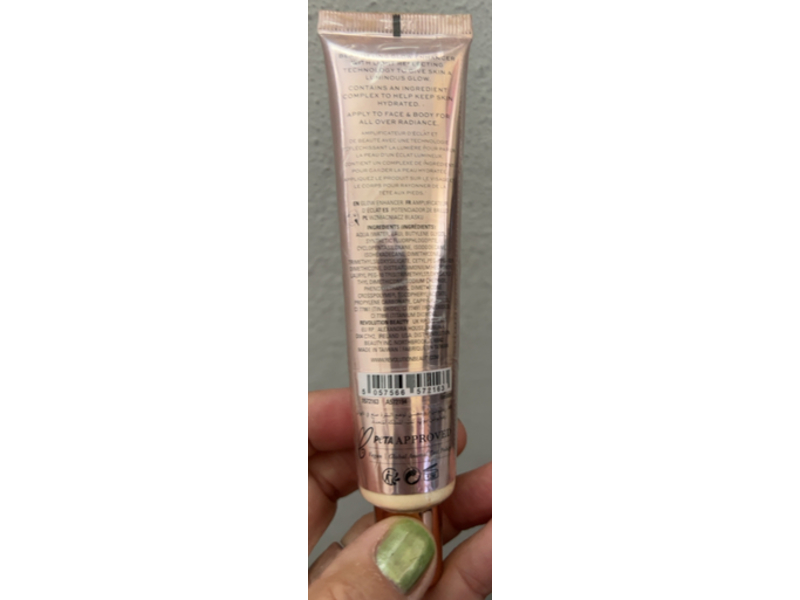 Revolution Pro Glow Skin Perfector Cc Enhancer, Gold, 0.87 fl oz/26 mL