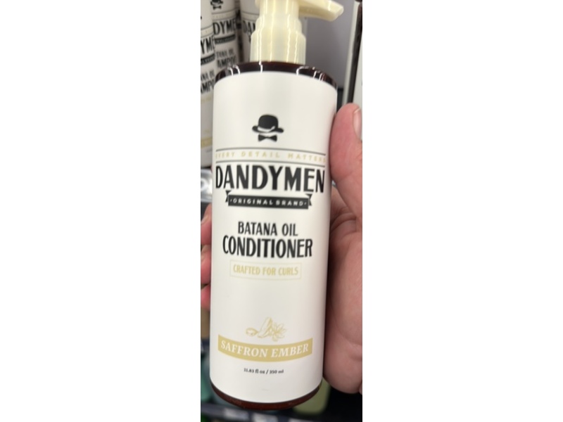 Dandymen Original Brand Batana Oil Conditioner, Saffron Ember, 11.83 fl oz/350 mL