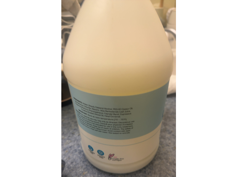 Ginger Lily Farms Botanicals Club & Fitness Moisturizing Conditioner, Rain Water Scent, 128 fl oz