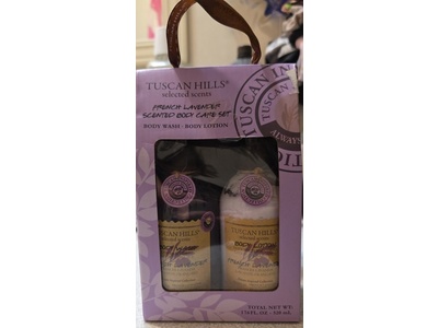 Tuscan Hills Body Care Set, French Lavender, 1.76 fl oz/520 mL