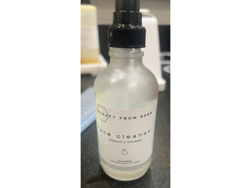 Beauty From Bees Vitamin C Face Cleanser, 4 fl oz/120 mL