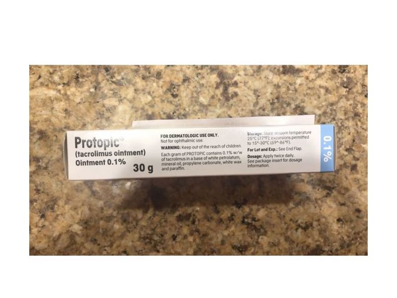 Protopic (tacrolimus ointment) Ointment 0.1%, 30 g, Leo Pharma (RX)