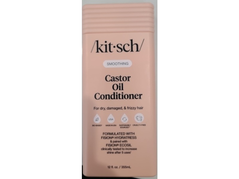 Kitsch Soothing Conditioner, Castor Oil, 12 fl oz/355 mL