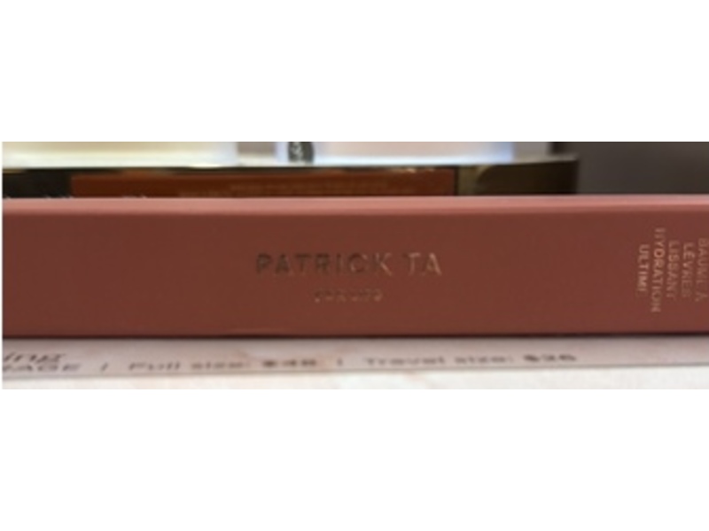 Patrick Ta Lip Balm, Cookie Butter, 0.5 fl oz/15 mL