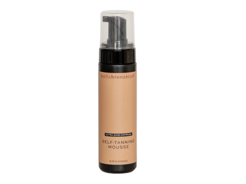 Bella Bronze Tan Ultra Dark Express Self-Tanning Mousse, 6.76 oz/200 mL