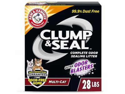 Arm & Hammer Multi-Cat Clump & Seal Odor Sealing Litter, 6.35 kg