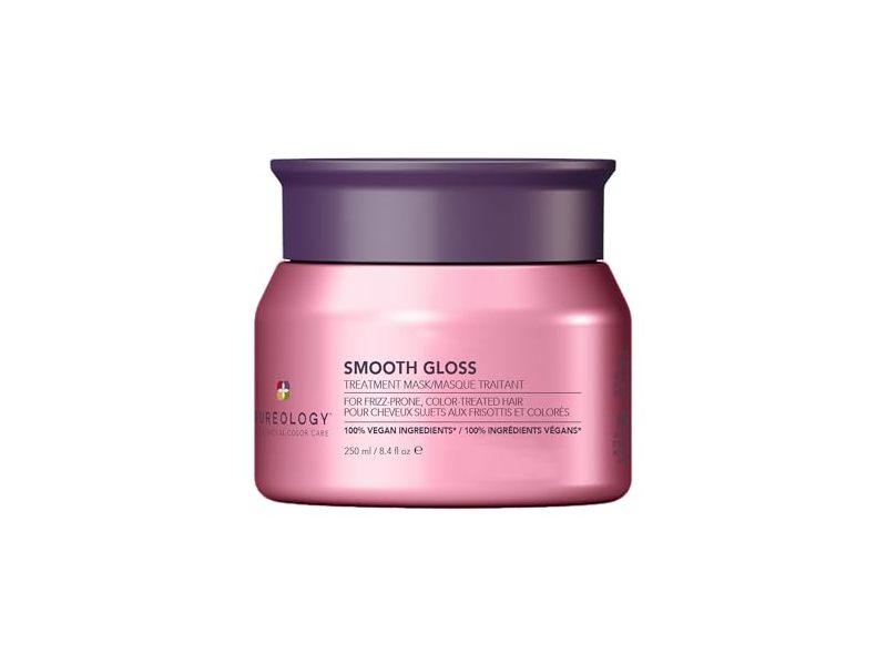 Pureology Smooth Gloss Treatment Hair Mask, 8.4 fl oz/250 mL