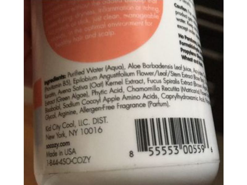 SoCozy Sensitive Styling Foam, 6 fl oz/177 mL