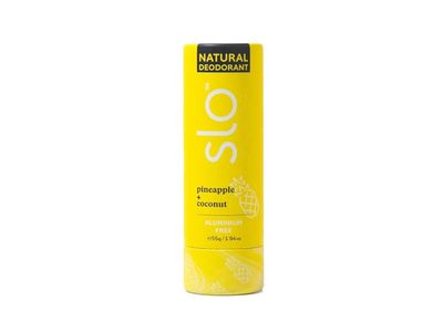 Slo Natural Deodorant, Pineapple + Coconut, 1.94 oz/55 g