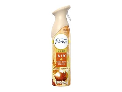 Febreze Luxe Air Freshener Spray, Crisp Fall Breeze, 8.8 oz/250 g