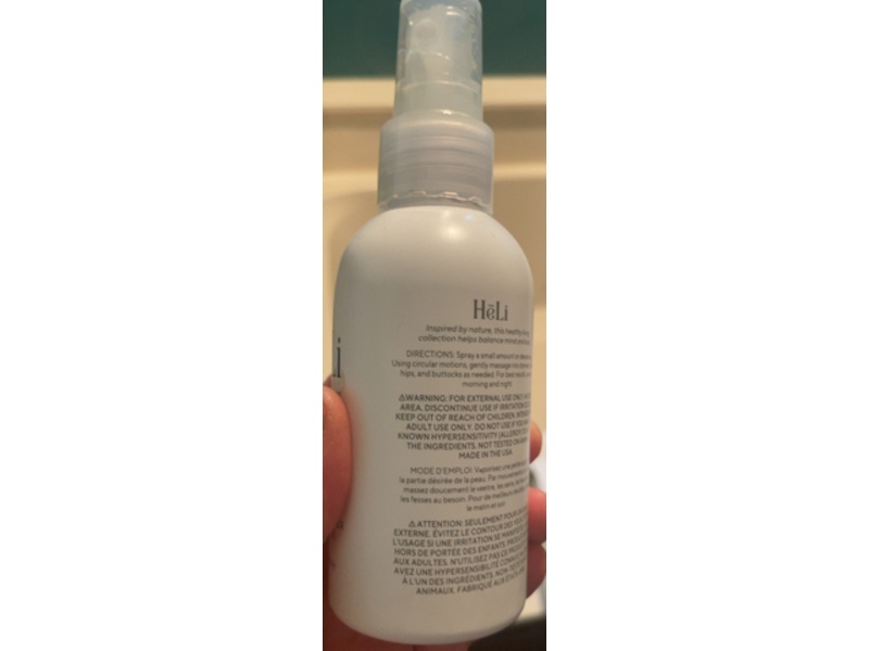 Pure Romance Heli Strech Mark Minimizing Oil, 4 fl oz/120 mL