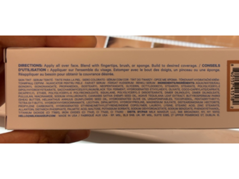 Milk Makeup Hydro Grip Gel Skin Tint, 8 Medium, 1.01 fl oz/35 mL