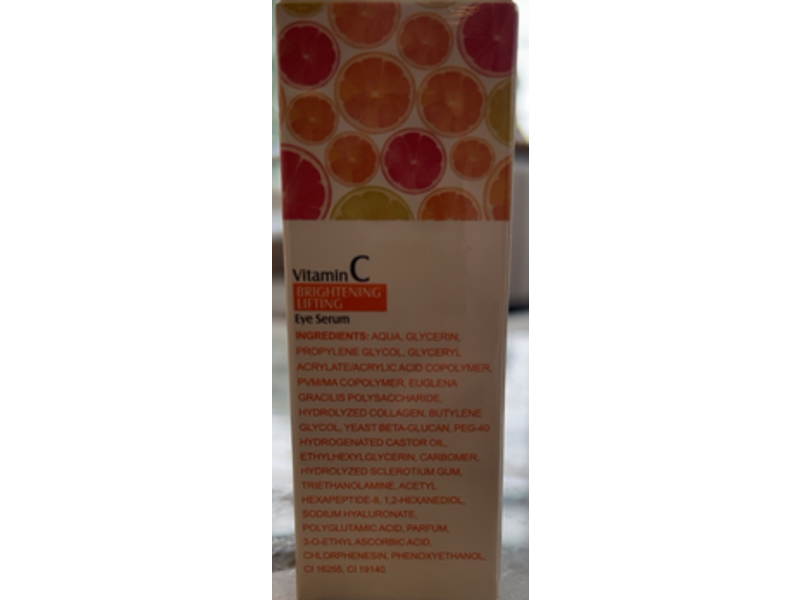 Mond'sub Brightening Lifting Eye Serum, Vitamin C, 15 mL