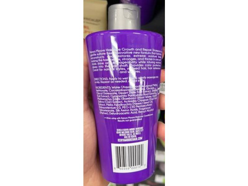 Kenya Moore Growth Repair Shampoo, 8.5 fl oz/250 mL