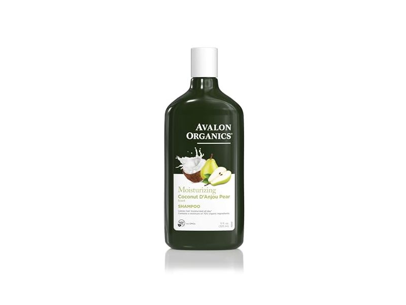 Avalon Organics Moisturizing Shampoo, Coconut D'Anjou Pear, 11 fl oz/325 mL