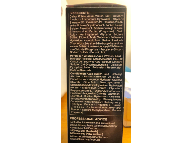 Schwarzkopf Live Salon Permanent Colouration, 4-0 Medium Brown