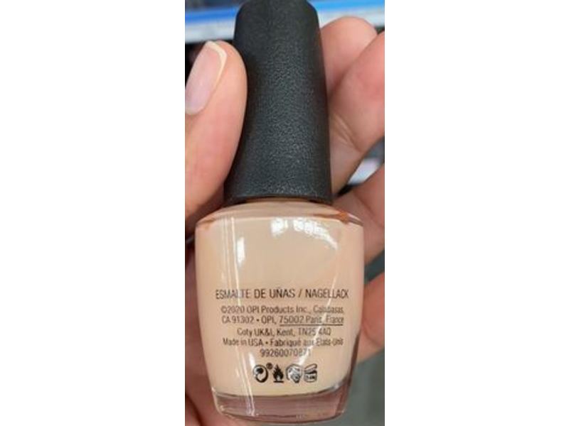 O.P.I Nail Lacquer, Bubble Bath, 0.5 fl oz/15 mL