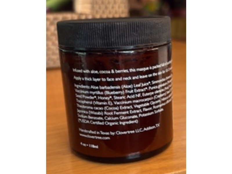 Clovertree Cocoberry Moisture Masque, 4 oz/118 mL