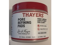 Thayers Pore Refining Dual-Sided Pads, Witch Hazel & Salicylic Acid, 60 Count - thumbnail 2