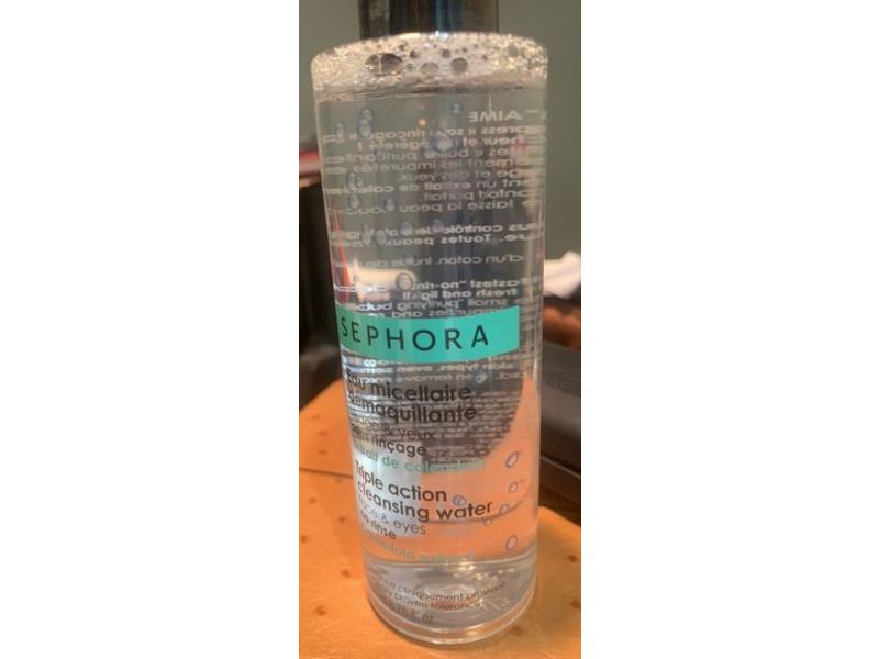 Sephora Collection Triple Action Cleansing Water, 6.76 fl oz/200 mL