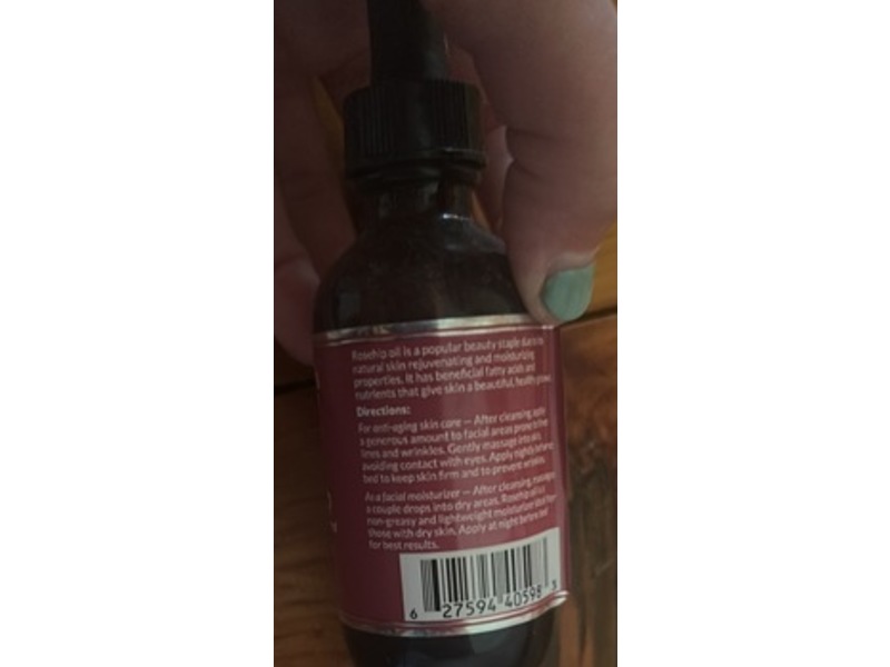 Scentuals Rejuvenating Beauty Oil Blend, Rosehip, 2 fl oz/60 mL