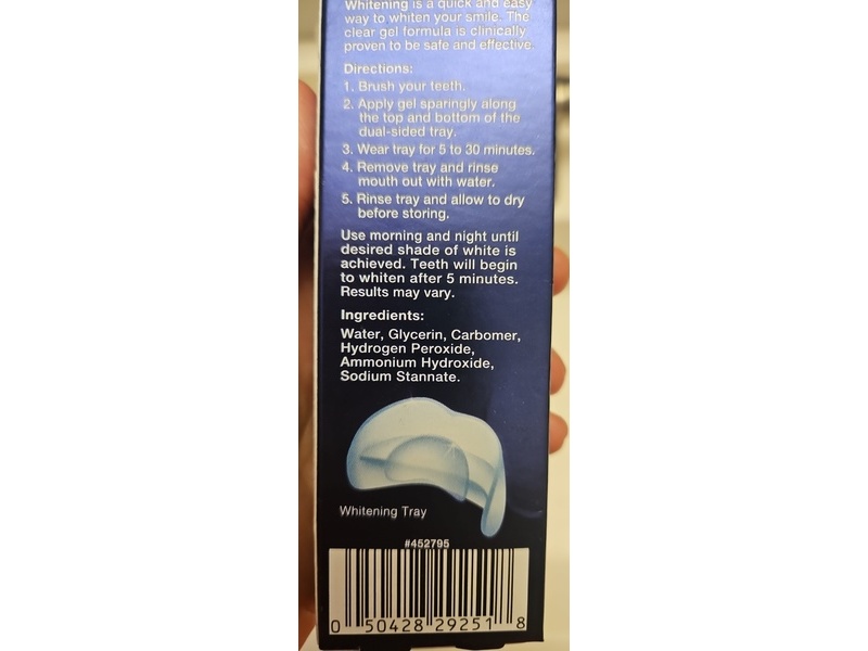 CVS Health Whitening Gel & Try, 0.75 oz/21 g