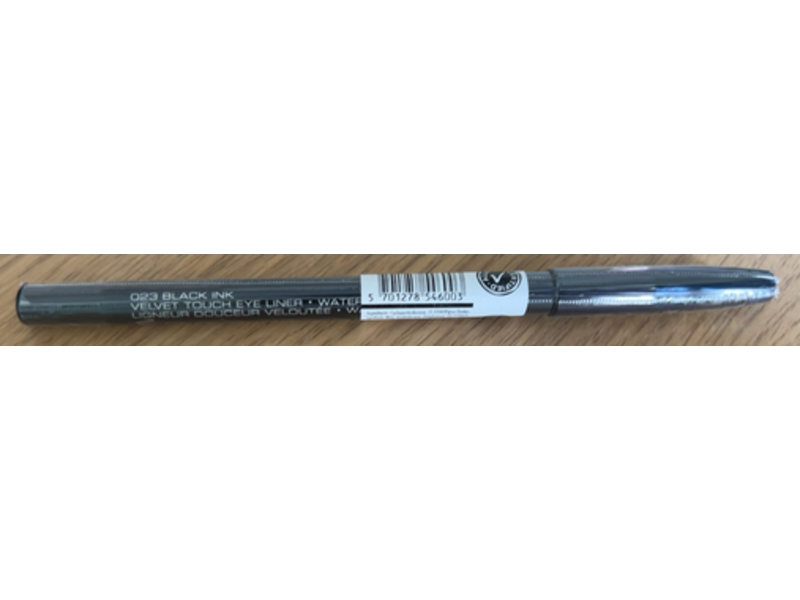 Gosh Velvet Touch Eye Liner, 023 Black Ink, 0.04 oz/1.2 g