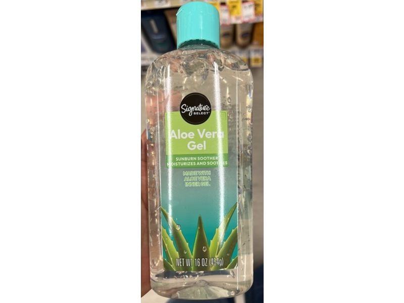 Signature Select Aloe Vera Gel, 16 oz/454 g