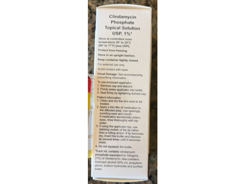 Clindamycin Phosphate Topical Solution 1%, 30 mL, Northstarx (Rx)