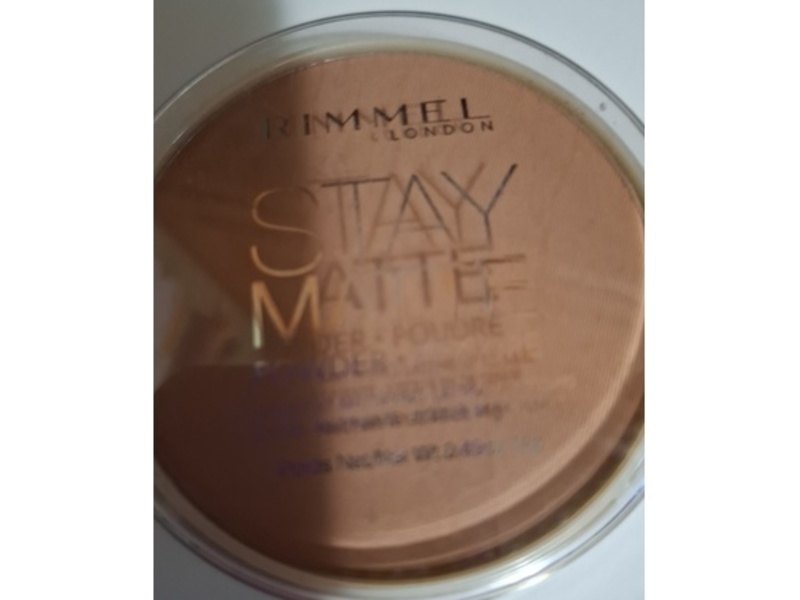 Rimmel Stay Matte Pressed Powder, 021 Nude, 0.47 fl oz/14 g