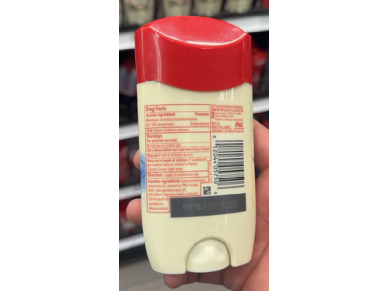 Old Spice Comfort Antiperspirant & Deodorant, Clean Cotton, 2.6 oz/73 g, Pack Of 3