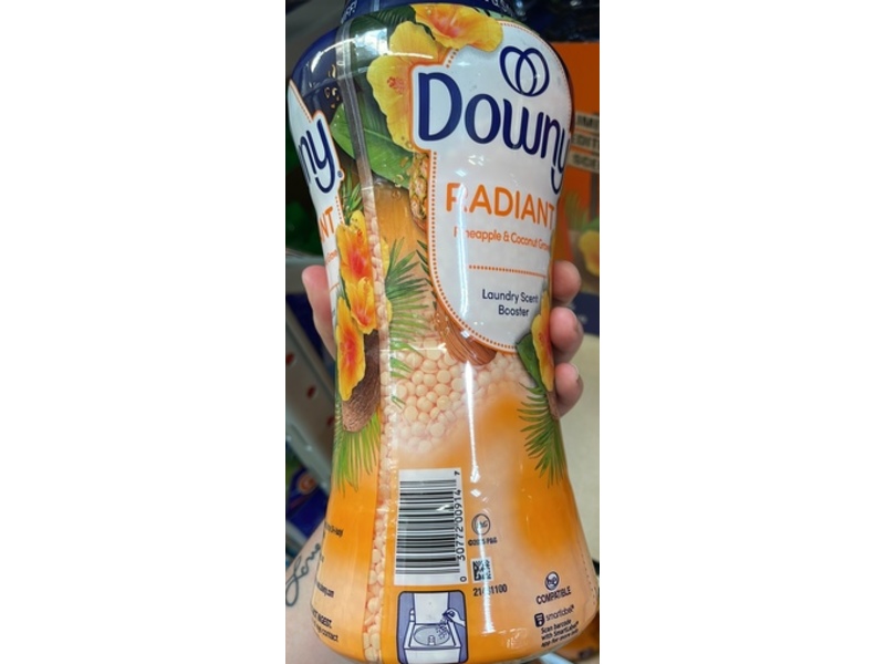 Downy Radiant laundry Scent Booster, Pineapple & Coconut Grove