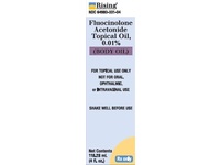 Fluocinolone Acetonide Topical Oil 0.01%, 4 fl oz/118.28 mL, Rising Pharmaceuticals (Rx) - Image 2
