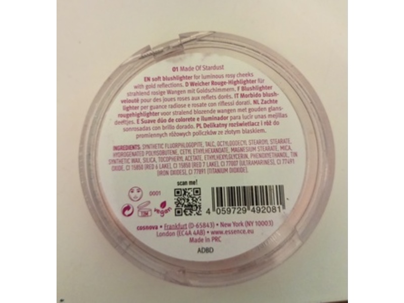 Essence In the Bloom Light Blushlighter, 01 Made Of Stardust, 0.31 oz/9 g