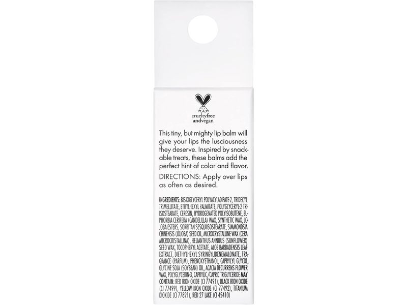 e.l.f. Cosmetics Bite Size Lip Balm, Coconut, 0.13 oz/3.9 g