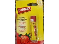 Carmex Moisturizing Lip Balm, SPF 15, Strawberry, 4.25 g - thumbnail 2
