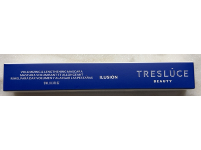 Tresluce Beauty Volumizing & Lengthening Mascara, Jet Black, 0.3 fl oz/9 mL