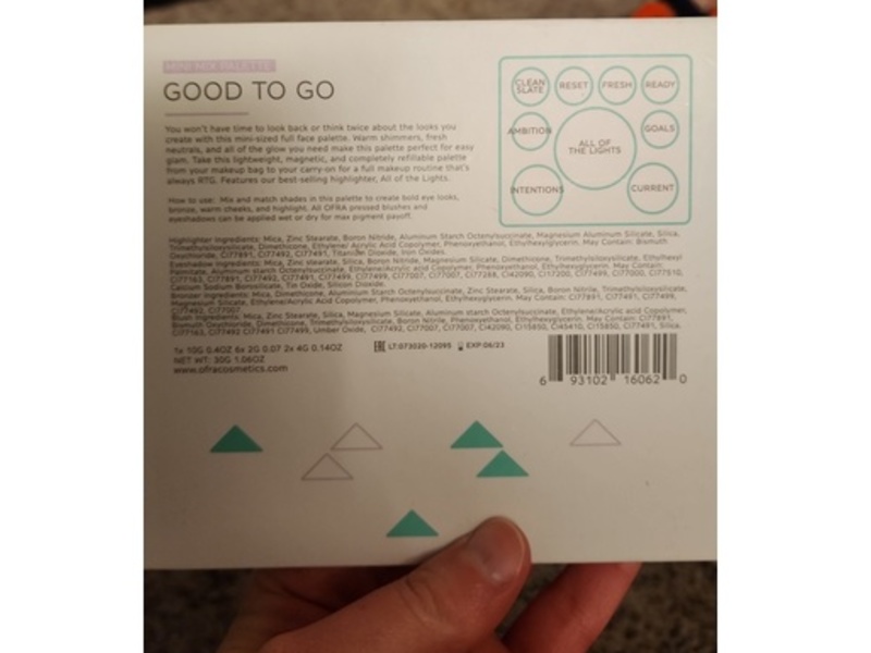 Ofra Cosmetics Good To Go Mini Mix Palette, 1.06 oz/30 g