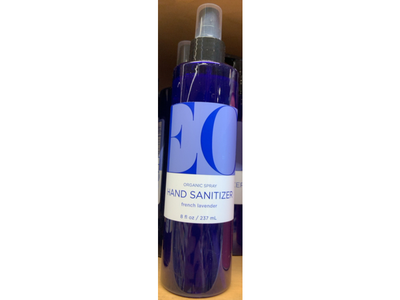 EO Organic Hand Sanitizer Spray, French Lavender, 8 fl oz/237 mL