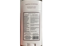 Native Aluminum Free Deodorant, Santal & Leather, 3.1 oz/88 g - thumbnail 4