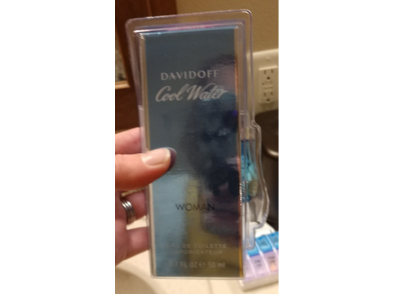 Davidoff Cool Water Eau de Toilette Natural Spray, 1.7 fl oz/50 mL