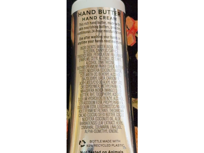 Bath & Body Works Hand Cream, Shea Butter & Coconut Water, 1 fl oz/29 mL