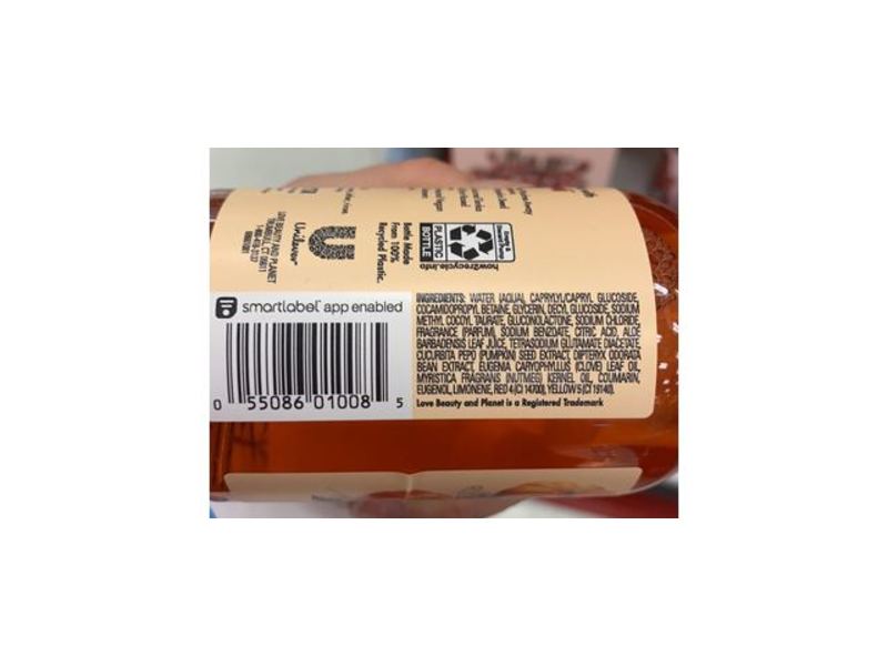 Love Beauty & Planet Beloved Foaming Hand Wash, Pumpkin & Tonka, 8 fl oz