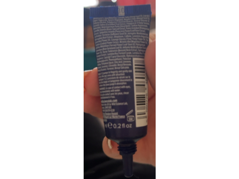 Wild Science Lab Night Shift Renewal Eye Serum, Bakuchiol + Hyaluronic Acid, 0.2 fl oz/7 mL