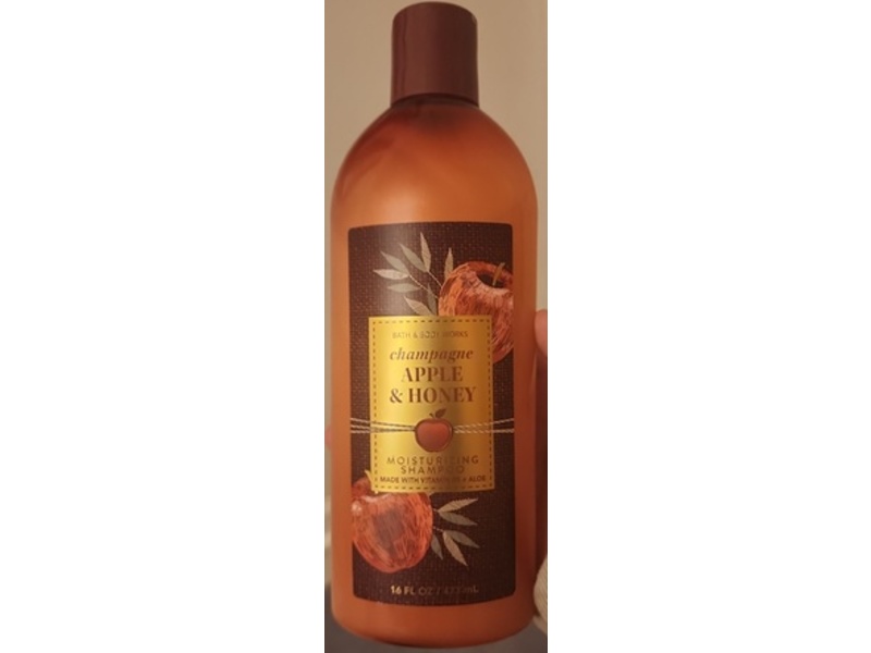 Bath & Body Works Moisturing Shampoo, Champagne Apple & Honey, 16 fl oz/473 mL