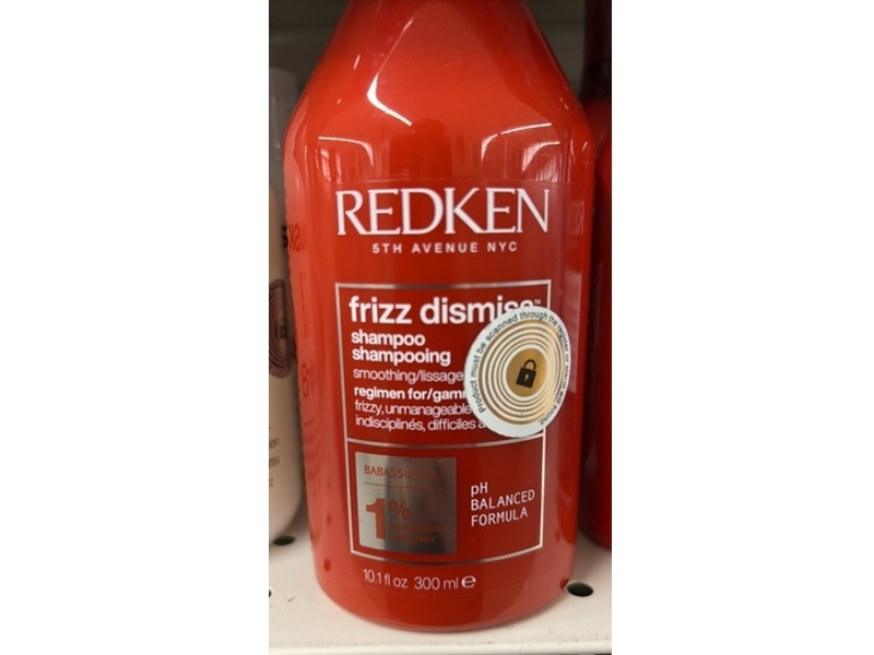 Redken Frizz Dismiss Shampoo, 10.1 fl oz /300 ml