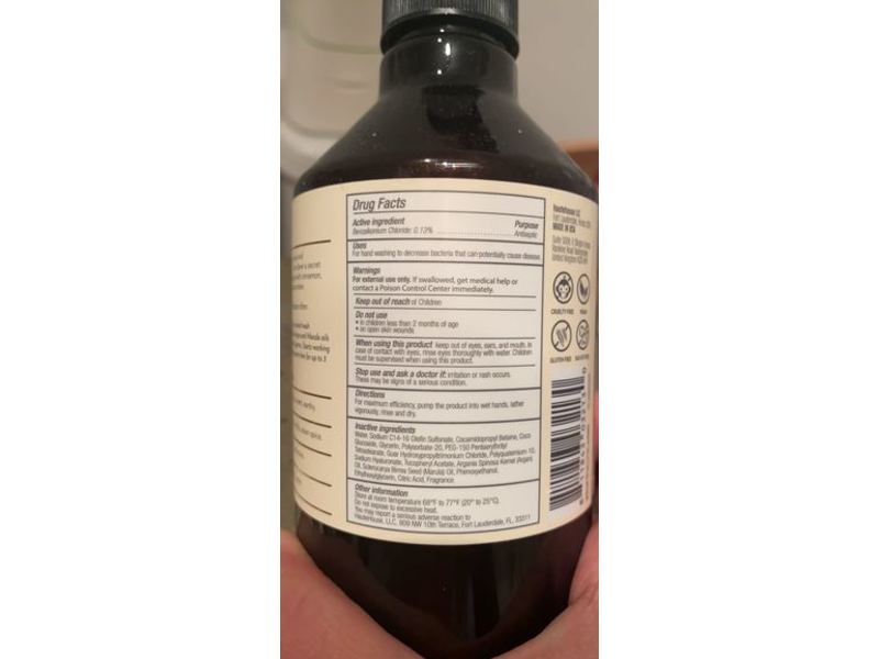 Theorie Nourishing Hand Soap, Santal Blanc, 13.5 fl oz/400 mL